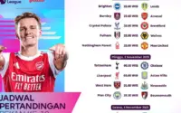 Jadwal Liga Inggris Pekan ke-22 hingga Pekan Penutup: Arsenal Juara, Brentford vs Liverpool, dan Parade Trofi yang Dinanti