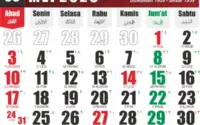 Mei 2026: Jadwal Lengkap Tanggal Merah, Libur Nasional, Cuti Bersama, dan Kalender Jawa