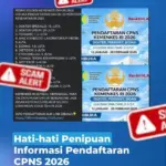 BKN Tegaskan: Poster CPNS 2026 Hanya Hoaks, Waspadai Tautan Palsu