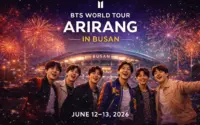 BTS Arirang World Tour Menggebrak Busan: V Tampil dengan Rambut Cokelat, Konser 13th Anniversary & Tiket Terjual Habis di Jakarta