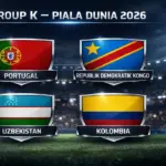 Drama Grup K dan L Piala Dunia 2026: Portugal vs Uzbekistan dan Inggris vs Ghana Mengguncang Malam Ini