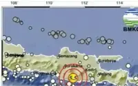 Gempa Magnitudo 5,6 Guncang Pacitan, Getaran Terasa Keras di Yogyakarta – Kerusakan Minimal, Kereta Terganggu