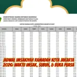 Jadwal Maghrib Jakarta 26 Juni 2026: Tepat Waktu di Tengah Dinamika Kota