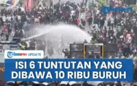 Ribuan Mahasiswa Gelar Demo Besar-besaran di Pusat Jakarta: Tuntutan Ekonomi hingga Demokrasi