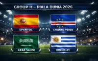 Spanyol Merajai Grup H: Kemenangan Telak 4-0 atas Arab Saudi dan Persaingan Ketat Menanti Uruguay