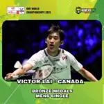 Victor Lai Bikin Sejarah: Pebulu Tangkis Kanada Pertama Menjuarai Indonesia Open 2026