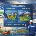 BMKG Prakirakan Cuaca Hari Ini: Hujan dan Angin Kencang di Sejumlah Wilayah
