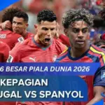 Derbi Iberia di Piala Dunia 2026: Portugal vs Spanyol Siap Guncang Babak 16 Besar
