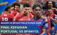 Derbi Iberia di Piala Dunia 2026: Portugal vs Spanyol Siap Guncang Babak 16 Besar