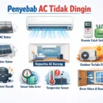 Infografis Menarik: Mengenal Penyebab AC Tidak Mau Nyala dan Tips Meningkatkan Nilai Rumah