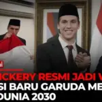Luke Vickery Resmi Jadi WNI, Target Besar Bawa Garuda ke Piala Dunia 2030