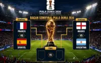 Semifinal Piala Dunia 2026: Cara Nonton Argentina vs Inggris di TVRI dan Platform Streaming Gratis